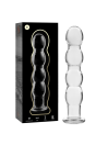 NEBULA SERIES BY IBIZA MODELO 10 DILDO CRISTAL TRANSPARENTE 165 CM O 35 CM