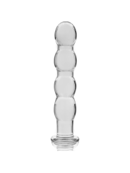 NEBULA SERIES BY IBIZA MODELO 10 DILDO CRISTAL TRANSPARENTE 165 CM O 35 CM