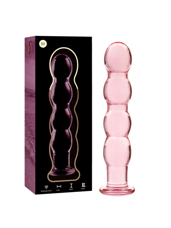 NEBULA SERIES BY IBIZA MODELO 10 DILDO CRISTAL TRANSPARENTE 165 CM O 35 CM