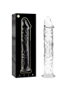 NEBULA SERIES BY IBIZA MODELO 12 DILDO CRISTAL TRANSPARENTE 17 CM O 35 CM