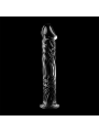 NEBULA SERIES BY IBIZA MODELO 12 DILDO CRISTAL TRANSPARENTE 17 CM O 35 CM