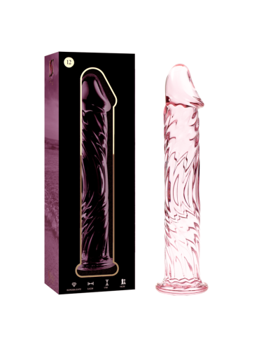 NEBULA SERIES BY IBIZA MODELO 12 DILDO CRISTAL TRANSPARENTE 17 CM O 35 CM