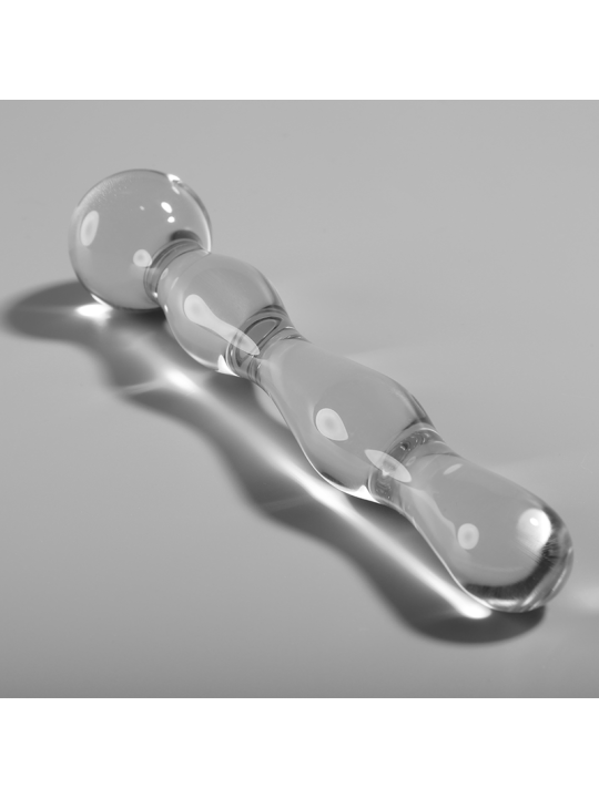 NEBULA SERIES BY IBIZA MODELO 13 DILDO CRISTAL TRANSPARENTE 18 CM O 35 CM
