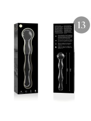 NEBULA SERIES BY IBIZA MODELO 13 DILDO CRISTAL TRANSPARENTE 18 CM O 35 CM