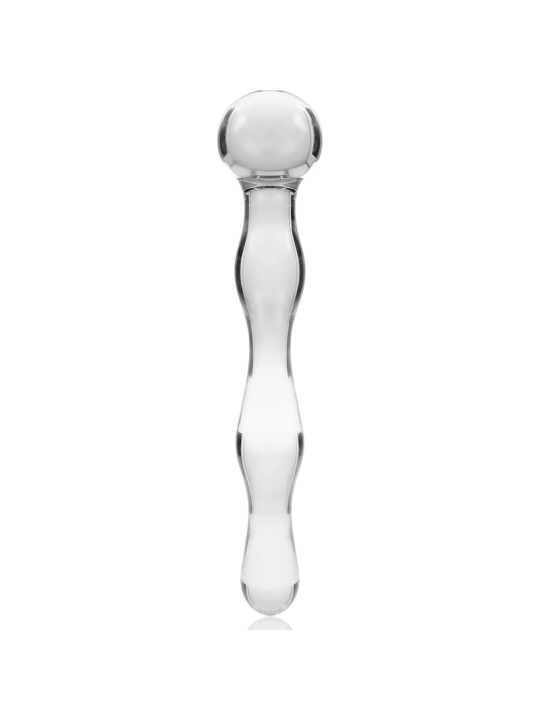 NEBULA SERIES BY IBIZA MODELO 13 DILDO CRISTAL TRANSPARENTE 18 CM O 35 CM