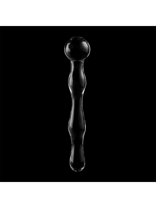 NEBULA SERIES BY IBIZA MODELO 13 DILDO CRISTAL TRANSPARENTE 18 CM O 35 CM