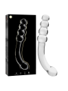 NEBULA SERIES BY IBIZA MODELO 14 DILDO CRISTAL TRANSPARENTE 185 CM O 3 CM
