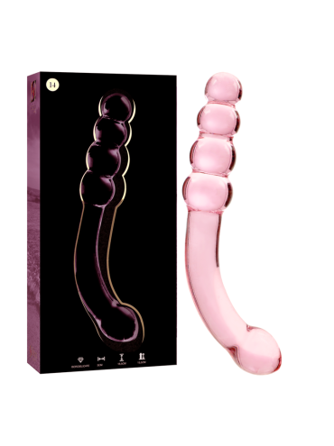 NEBULA SERIES BY IBIZA MODELO 14 DILDO CRISTAL TRANSPARENTE 185 CM O 3 CM