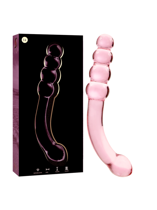 NEBULA SERIES BY IBIZA MODELO 14 DILDO CRISTAL TRANSPARENTE 185 CM O 3 CM
