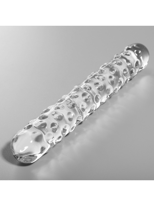 NEBULA SERIES BY IBIZA MODELO 15 DILDO CRISTAL TRANSPARENTE 185 CM O 3 CM