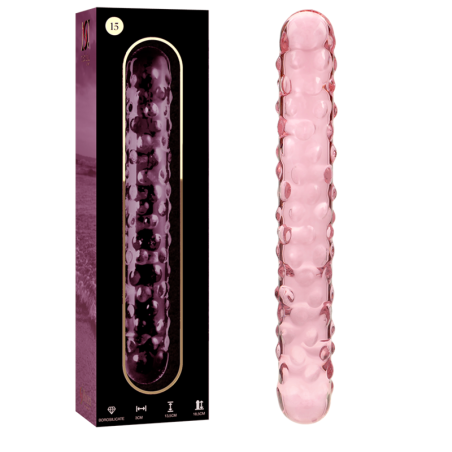 NEBULA SERIES BY IBIZA MODELO 15 DILDO CRISTAL TRANSPARENTE 185 CM O 3 CM
