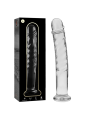 NEBULA SERIES BY IBIZA MODELO 16 DILDO CRISTAL TRANSPARENTE 185 CM O 3 CM