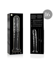 NEBULA SERIES BY IBIZA MODELO 16 DILDO CRISTAL TRANSPARENTE 185 CM O 3 CM