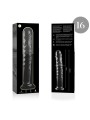 NEBULA SERIES BY IBIZA MODELO 16 DILDO CRISTAL TRANSPARENTE 185 CM O 3 CM