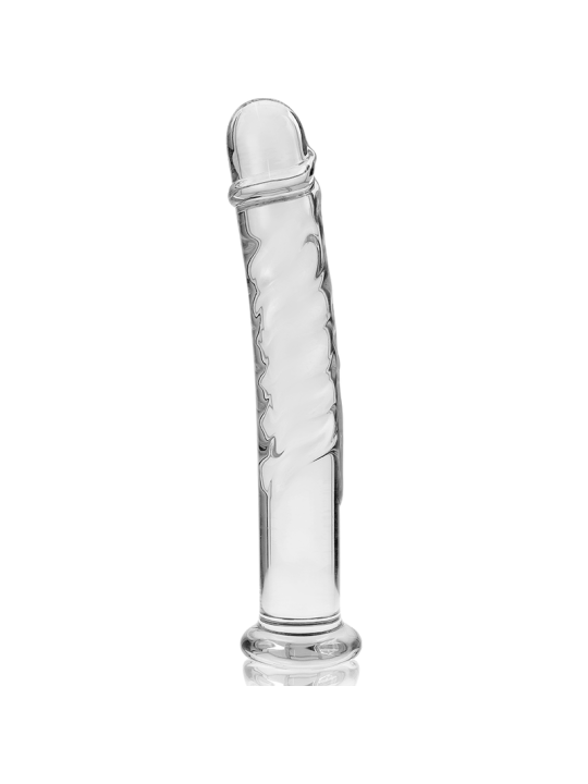 NEBULA SERIES BY IBIZA MODELO 16 DILDO CRISTAL TRANSPARENTE 185 CM O 3 CM