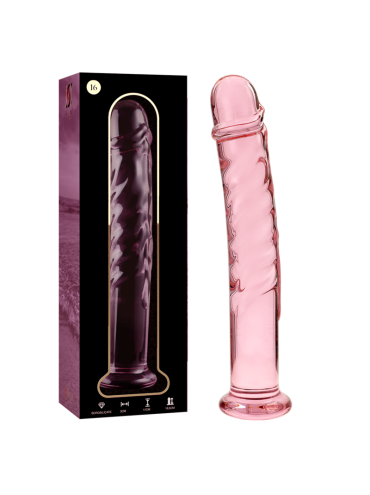 NEBULA SERIES BY IBIZA MODELO 16 DILDO CRISTAL TRANSPARENTE 185 CM O 3 CM