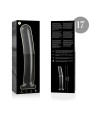 NEBULA SERIES BY IBIZA MODELO 17 DILDO CRISTAL TRANSPARENTE 185 CM O 3 CM