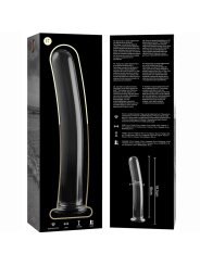 NEBULA SERIES BY IBIZA MODELO 17 DILDO CRISTAL TRANSPARENTE 185 CM O 3 CM