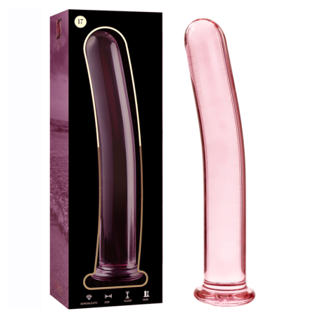 NEBULA SERIES BY IBIZA MODELO 17 DILDO CRISTAL TRANSPARENTE 185 CM O 3 CM