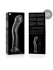 NEBULA SERIES BY IBIZA MODELO 18 DILDO CRISTAL TRANSPARENTE 185 CM O 35 CM