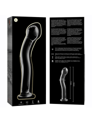 NEBULA SERIES BY IBIZA MODELO 18 DILDO CRISTAL TRANSPARENTE 185 CM O 35 CM