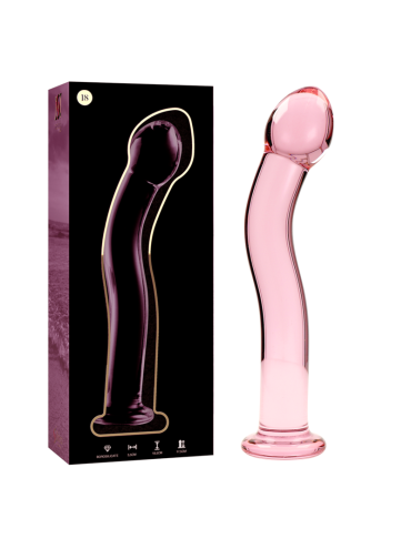 NEBULA SERIES BY IBIZA MODELO 18 DILDO CRISTAL TRANSPARENTE 185 CM O 35 CM
