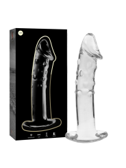 NEBULA SERIES BY IBIZA MODELO 19 DILDO CRISTAL TRANSPARENTE 185 CM O 4 CM