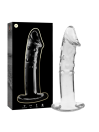 NEBULA SERIES BY IBIZA MODELO 19 DILDO CRISTAL TRANSPARENTE 185 CM O 4 CM