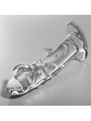 NEBULA SERIES BY IBIZA MODELO 19 DILDO CRISTAL TRANSPARENTE 185 CM O 4 CM