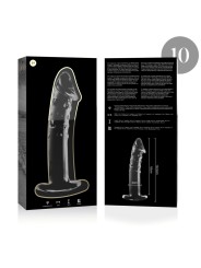 NEBULA SERIES BY IBIZA MODELO 19 DILDO CRISTAL TRANSPARENTE 185 CM O 4 CM