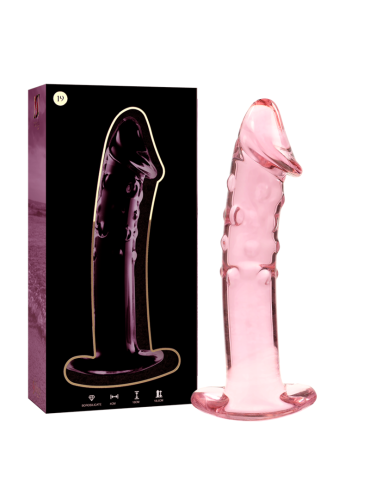 NEBULA SERIES BY IBIZA MODELO 19 DILDO CRISTAL TRANSPARENTE 185 CM O 4 CM