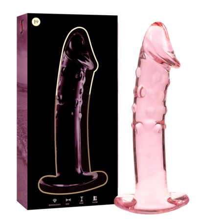 NEBULA SERIES BY IBIZA MODELO 19 DILDO CRISTAL TRANSPARENTE 185 CM O 4 CM