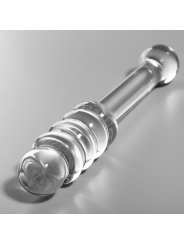 NEBULA SERIES BY IBIZA MODELO 20 DILDO CRISTAL TRANSPARENTE 205 CM O 3 CM