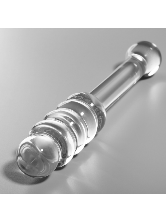 NEBULA SERIES BY IBIZA MODELO 20 DILDO CRISTAL TRANSPARENTE 205 CM O 3 CM