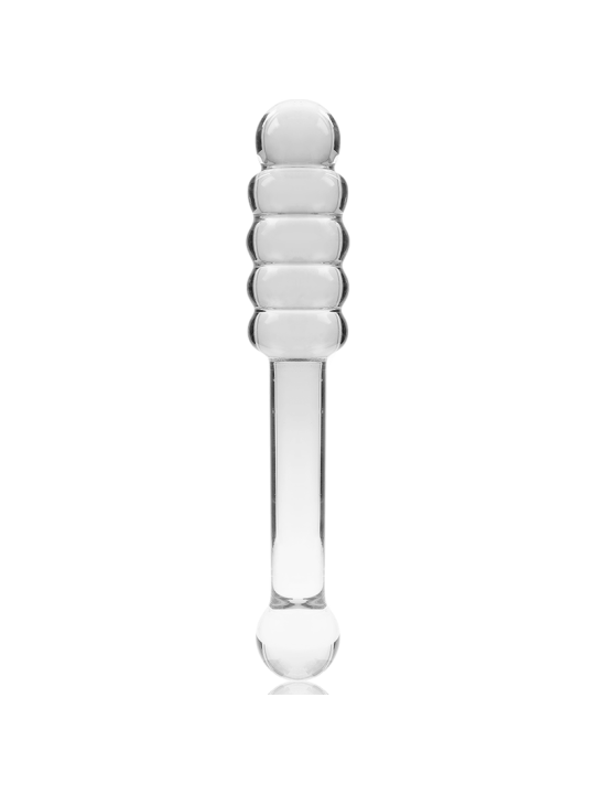 NEBULA SERIES BY IBIZA MODELO 20 DILDO CRISTAL TRANSPARENTE 205 CM O 3 CM