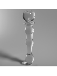 NEBULA SERIES BY IBIZA MODELO 21 DILDO CRISTAL TRANSPARENTE 205 CM O 35 CM