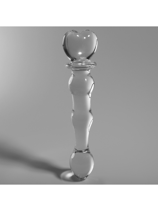 NEBULA SERIES BY IBIZA MODELO 21 DILDO CRISTAL TRANSPARENTE 205 CM O 35 CM