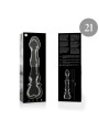 NEBULA SERIES BY IBIZA MODELO 21 DILDO CRISTAL TRANSPARENTE 205 CM O 35 CM