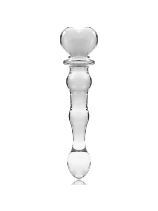 NEBULA SERIES BY IBIZA MODELO 21 DILDO CRISTAL TRANSPARENTE 205 CM O 35 CM