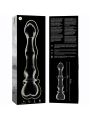 NEBULA SERIES BY IBIZA MODELO 21 DILDO CRISTAL TRANSPARENTE 205 CM O 35 CM