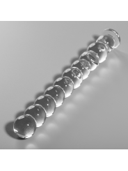 NEBULA SERIES BY IBIZA MODELO 22 DILDO CRISTAL TRANSPARENTE 215 CM O 25 CM