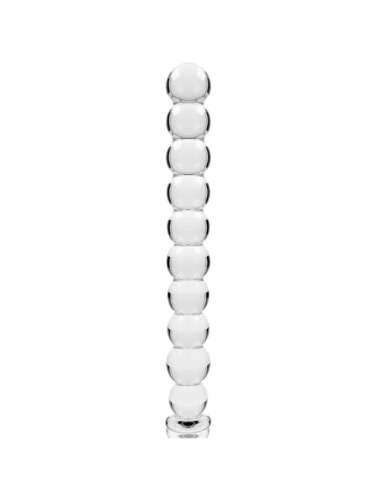 NEBULA SERIES BY IBIZA MODELO 22 DILDO CRISTAL TRANSPARENTE 215 CM O 25 CM