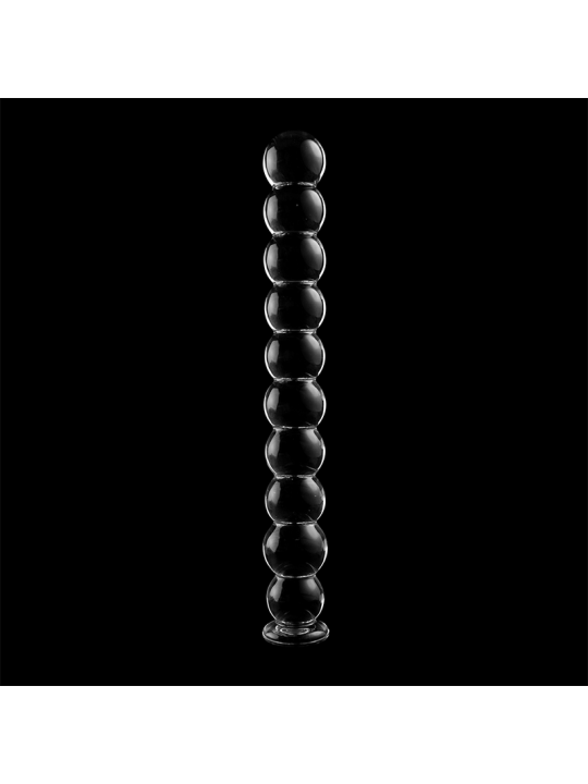 NEBULA SERIES BY IBIZA MODELO 22 DILDO CRISTAL TRANSPARENTE 215 CM O 25 CM