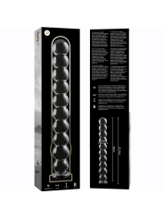 NEBULA SERIES BY IBIZA MODELO 22 DILDO CRISTAL TRANSPARENTE 215 CM O 25 CM