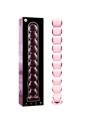 NEBULA SERIES BY IBIZA MODELO 22 DILDO CRISTAL TRANSPARENTE 215 CM O 25 CM