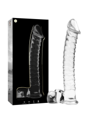 NEBULA SERIES BY IBIZA MODELO 23 DILDO CRISTAL TRANSPARENTE 215 CM O 4 CM
