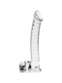 NEBULA SERIES BY IBIZA MODELO 23 DILDO CRISTAL TRANSPARENTE 215 CM O 4 CM