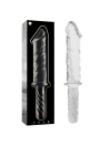 NEBULA SERIES BY IBIZA MODELO 24 DILDO CRISTAL TRANSPARENTE 285 CM O 5 CM