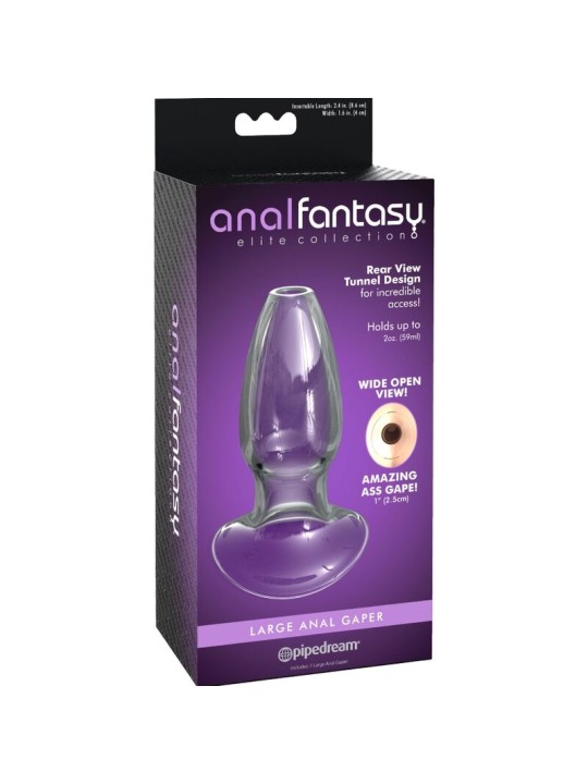 ANAL FANTASY ELITE COLLECTION DILATADOR ANAL GAPER CRISTAL TALLA M