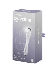 SATISFYER DAZZLING CRYSTAL TRANSPARENTE